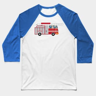 Fire fighting EngineTruck Baseball T-Shirt